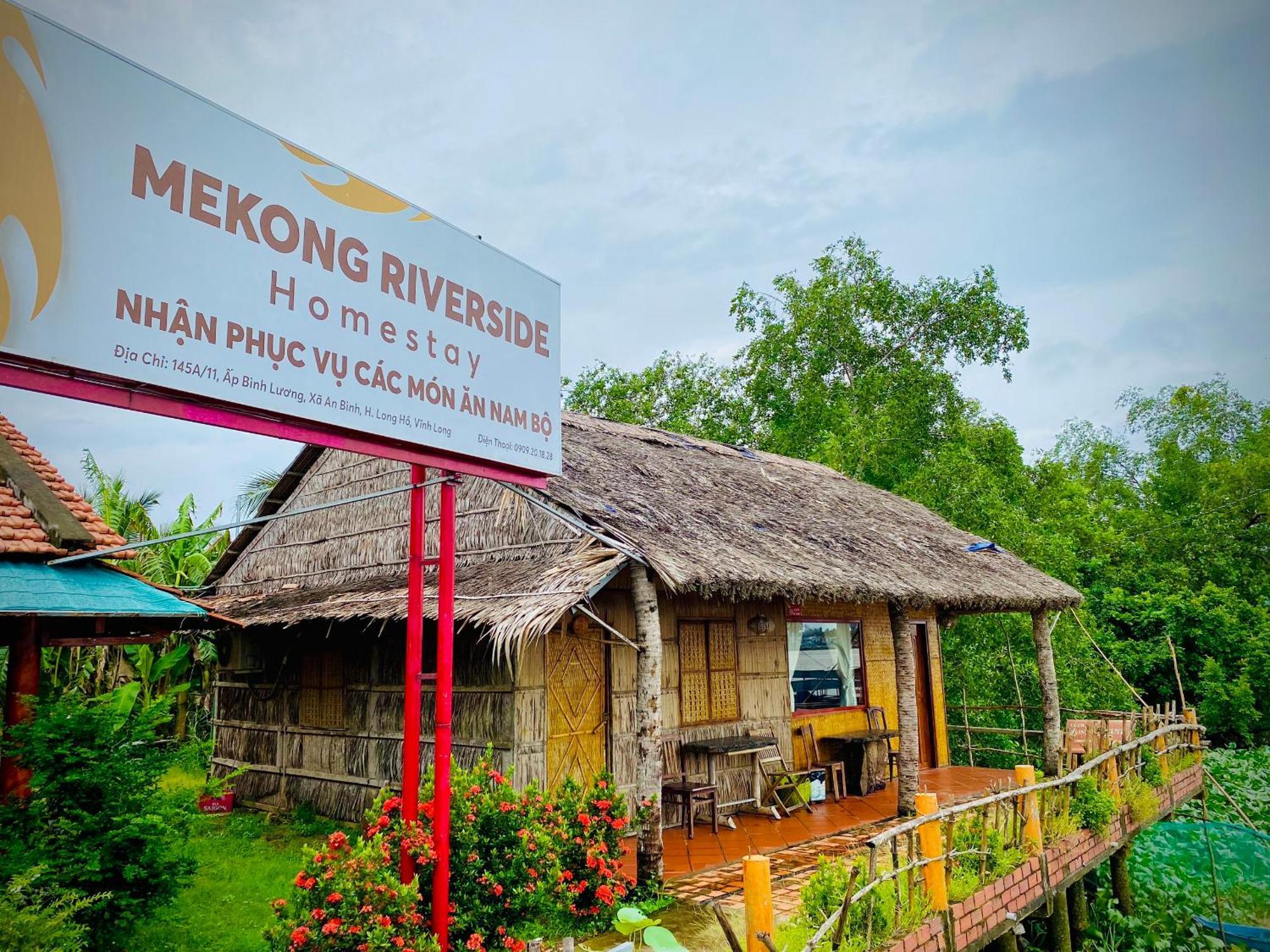 Mekong Riverside Homestay หวินห์ลอง ภายนอก รูปภาพ